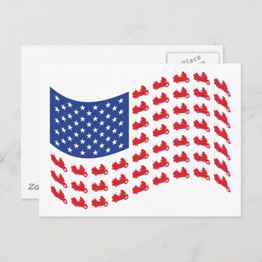 Wingerhflagge Postkarte (Vorne/Hinten)