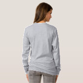 Winging es. Slouchy Sweatshirt-Spitze T-Shirt (Schwarz voll)