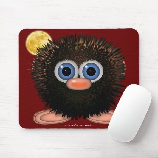 Wingle, the Niedlich Wuzzy Hintern & Moon, Kids Mo Mousepad (Mit Mouse)