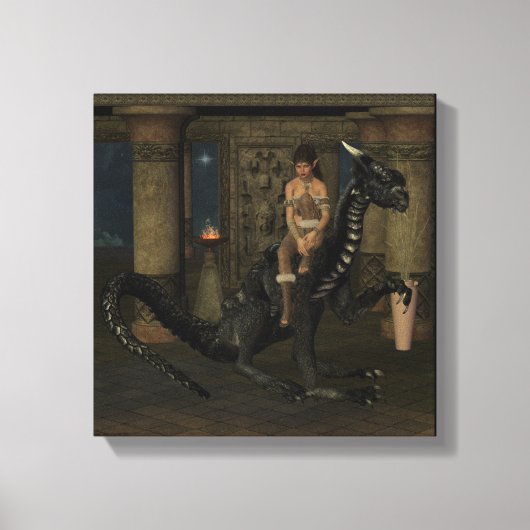 Wingless Friends Leinwanddruck (Vorderseite)