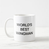 Wingman der Welt Kaffeetasse (Links)