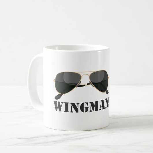 Wingman Kaffeetasse (Vorderseite Links)