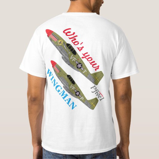Wingman Pfive1 T-Shirt (Rückseite)