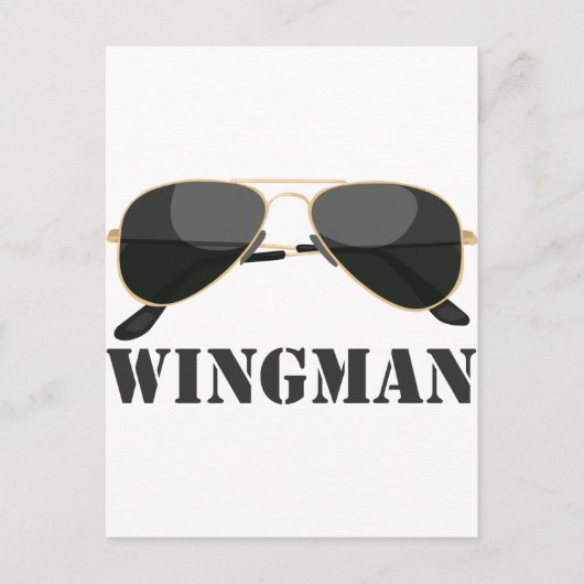 Wingman Postkarte (Vorderseite)