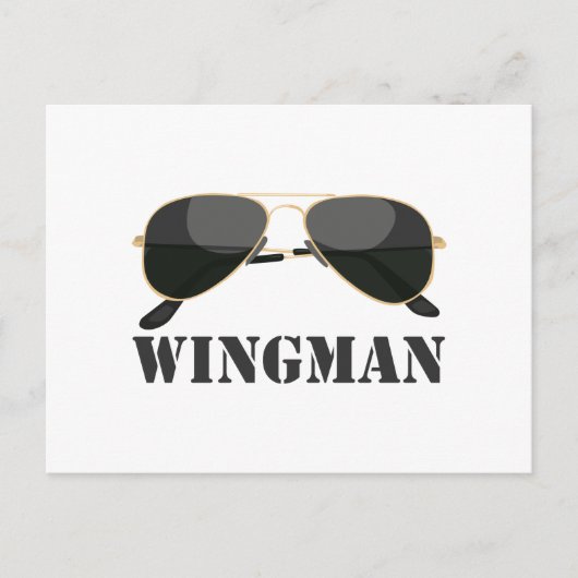 Wingman Postkarte (Vorderseite)