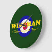 Wingman (RAF) Große Wanduhr (Winkel)