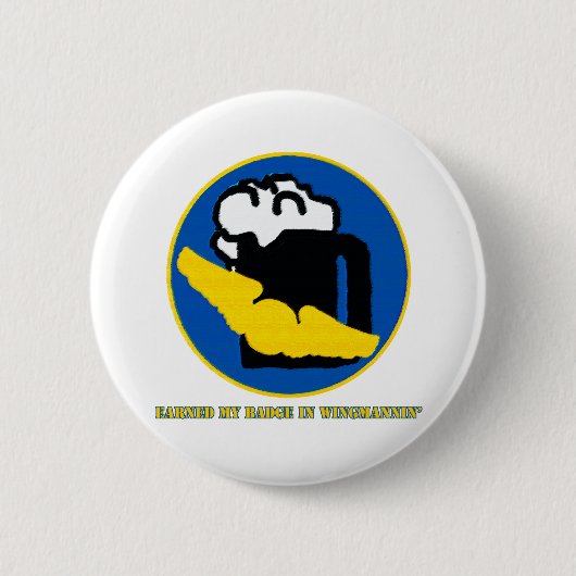 Wingman-Verdienst-Abzeichen Button (Vorderseite)