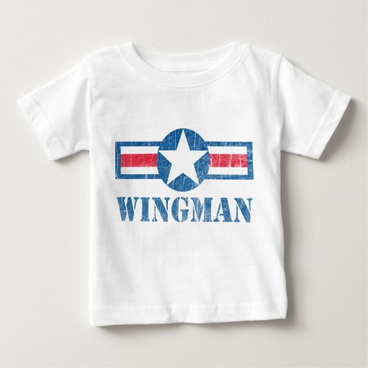 Wingman Vintag Baby T-shirt (Vorderseite)