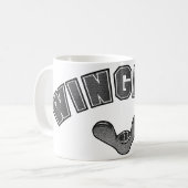 WINGNUT KAFFEETASSE (Vorderseite Links)