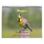 Wingpics Lied-Vogel-Kalender 2012 Kalender (Titelbild)