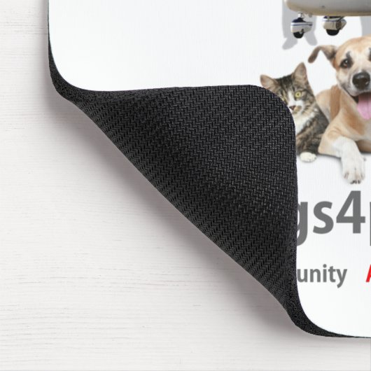 Wings4paws - Maus-Pad Mousepad (Ecke)