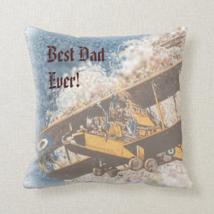 Wings Aloft Vater-Tags-Wurfkissen Kissen