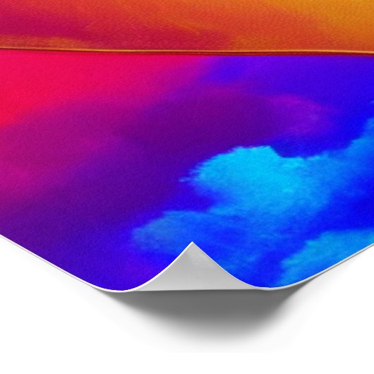 Wings Crystal Heart Poster (Ecke)