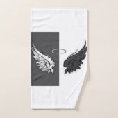 Wings Duschvorhang Badhandtuch Set (Handtuch)