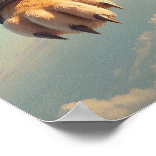 Wings, Ears, And Wags Take Flight Poster (Ecke)