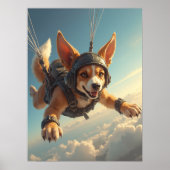 Wings, Ears, And Wags Take Flight Poster (Vorne)