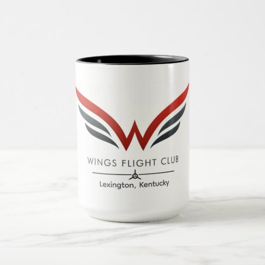 Wings Flight Club Coffee Mug Tasse (Zentrum)