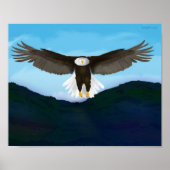 Wings & Fly Eagle Poster verbreiten (Vorne)