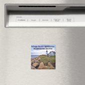Wings Neck Leuchtturm, Massachusetts Magnet (In Situ (Geschirrspüler))