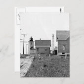 Wings Neck Lighthouse Postkarte (Vorne/Hinten)