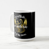 Wings of Appreciation Coffee Tasse (Vorderseite Links)