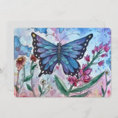 Wings of Change Feiertagskarte (Vorne/Hinten)