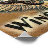 Wings of Fire Motocross Poster (Ecke)