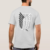 Wings of Freedom — Survey Corps Emblem Tee (Rückseite)