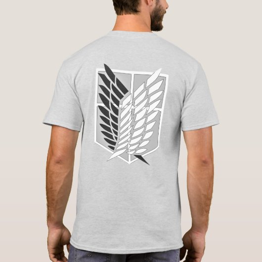 Wings of Freedom — Survey Corps Emblem Tee (Rückseite)