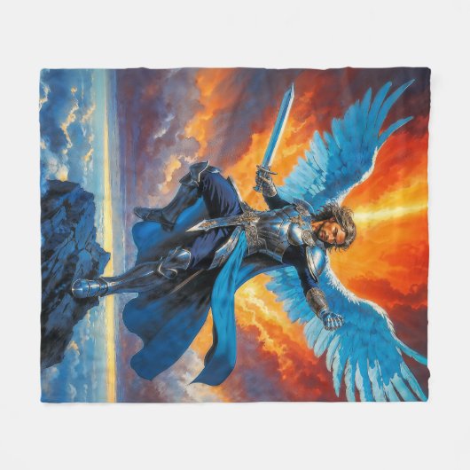 Wings of Glory Fleecedecke (Vorderseite (Horizontal))