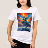 Wings of Glory Tri-Blend Shirt (Vorderseite)
