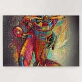 Wings of Imagination – A Bold Flight Through Color Puzzle (Horizontal)