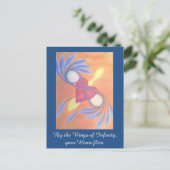 Wings of Infinity Postcard Postkarte (Stehend Vorderseite)