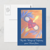Wings of Infinity Postcard Postkarte (Vorne/Hinten)