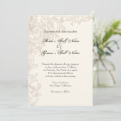 Wings of Liebe Wedding Collection Einladung (Stehend Vorderseite)