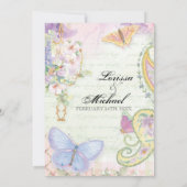 Wings of Liebe Wedding Collection Einladung (Rückseite)