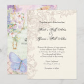 Wings of Liebe Wedding Collection Einladung (Vorne/Hinten)
