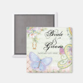 Wings of Liebe Wedding Collection Magnet (Vorderseite/Rückseite)