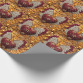 "Wings Of Love" Geschenkpapier (Ecke)