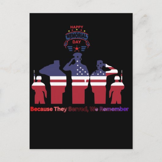 Wings of remembrance black postkarte (Vorderseite)