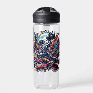 Wings of Strength Passion Power and Persistenz Trinkflasche