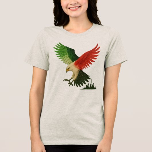 Wings of the Dunes Tri-Blend Shirt (Vorderseite)