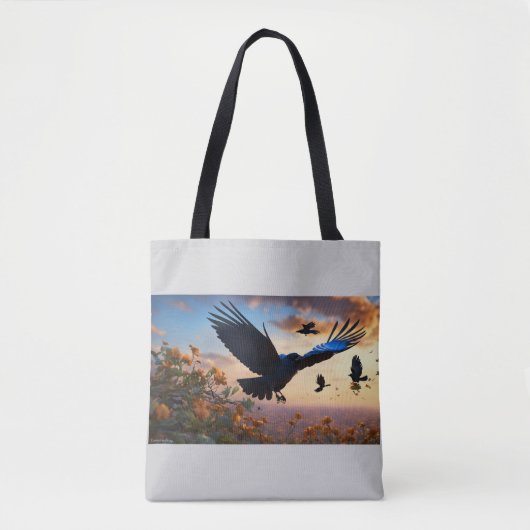 Wings of the Wind: The Crow and the Sparrow Tasche (Vorderseite)