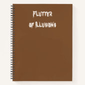 Wings of Truth – Flutter of Illusions Notizblock (Vorderseite)