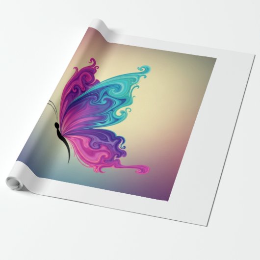Wings of whimsy and Light Geschenkpapier (Ungerollt)
