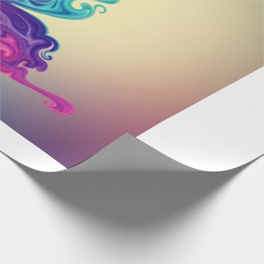 Wings of whimsy and Light Geschenkpapier (Ecke)