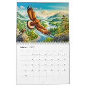 Wings of Wisdom 2026 – Raptors and Owls in Art Kalender (Feb 2027)
