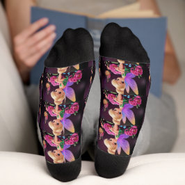 Wings of Wonder - Fairy Christmas Crew Socks Socken