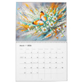 Wings & Petals – Modern Butterflies in Bloom 2026 Kalender (Mär 2026)