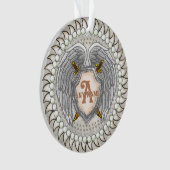Wings Schwert Monogramm Ornament (Vorderseite)